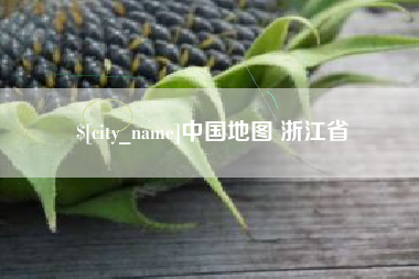 忻州中国地图 浙江省