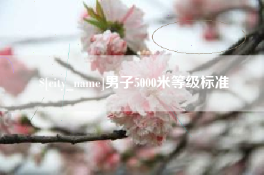 忻州男子5000米等级标准