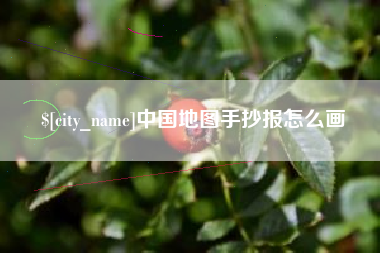 忻州中国地图手抄报怎么画
