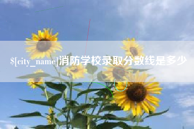 忻州消防学校录取分数线是多少