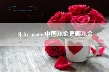 忻州中国九金是哪九金