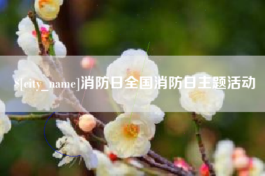 忻州消防日全国消防日主题活动