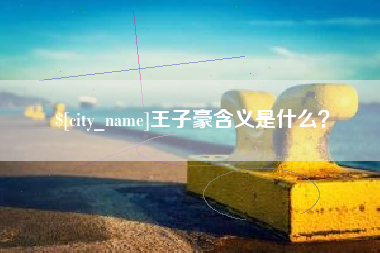 忻州王子豪含义是什么？