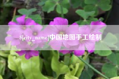 忻州中国地图手工绘制