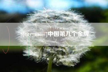 忻州中国第九个金牌