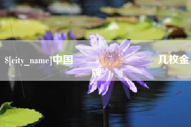 忻州中国🇨🇳几枚金牌