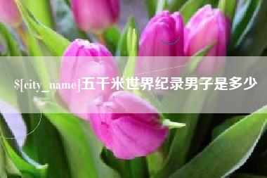 忻州五千米世界纪录男子是多少