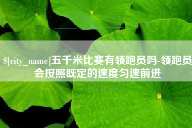 忻州五千米比赛有领跑员吗-领跑员会按照既定的速度匀速前进