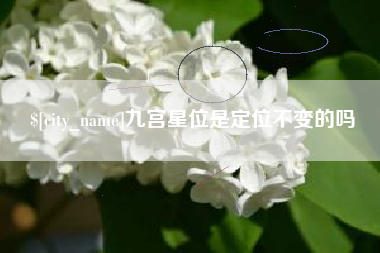 忻州九宫星位是定位不变的吗
