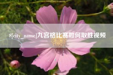忻州九宫格比赛如何取胜视频