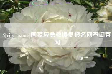 忻州国家应急救援员报名网查询官网