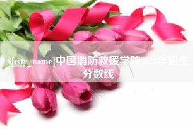 忻州中国消防救援学院2021年招生分数线