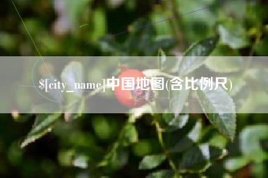 忻州中国地图(含比例尺)