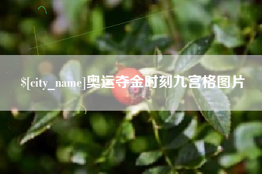 忻州奥运夺金时刻九宫格图片